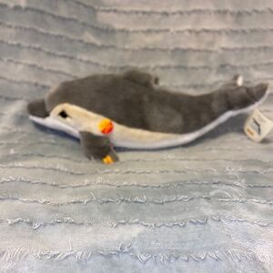 margarete steiff gmbh Vintage STEIFF Dolphin FINNY #2322/50 Plush Stuffed 20"
